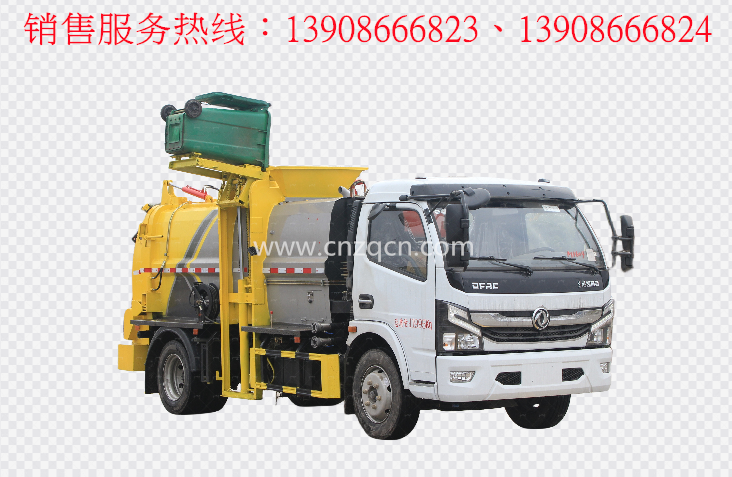 东风大多(duō)利卡餐厨垃圾車(chē)(方罐)