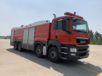 (进口)德國(guó)曼恩MAN前四后八水罐消防車(chē)